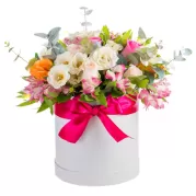 flores-mixtas-en-caja-redonda-alta